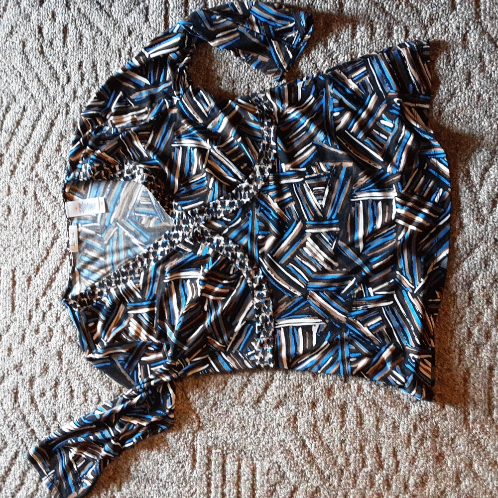 Liz & Co. Dress top Petite Large